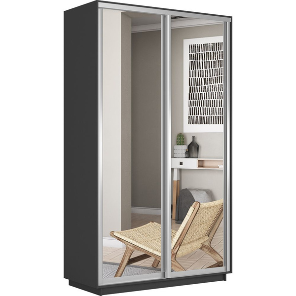 Шкаф-купе Роттердам, Зеркало, 120.01x45x240 см - купить по выгодной ...
