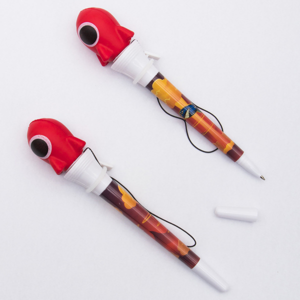 Набор Ручка Стрелялка Ракета красная 2 шт Эврика - купить с доставкой ...