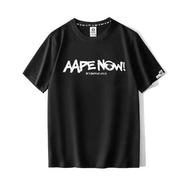 Футболка A BATHING APE, размер 52, цвет черный, Cotton - купить по ...
