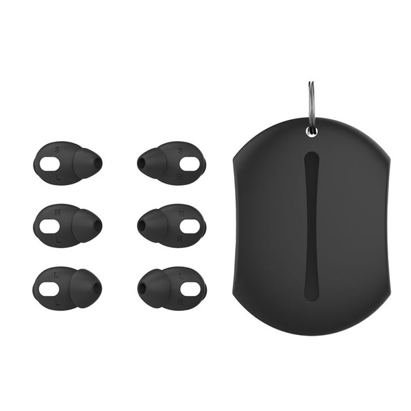 Силиконовые наушники-вкладыши для AirPods 3, черный, большой и ...