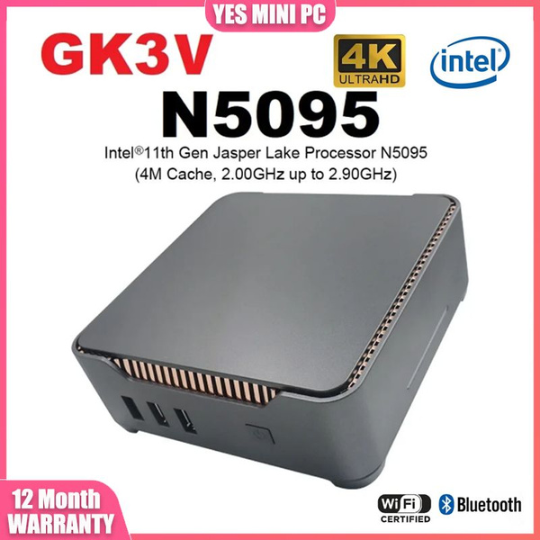 Мини-ПК GK3V PRO N5095 (Intel Celeron N5095, RAM 8 ГБ, Intel HD ...