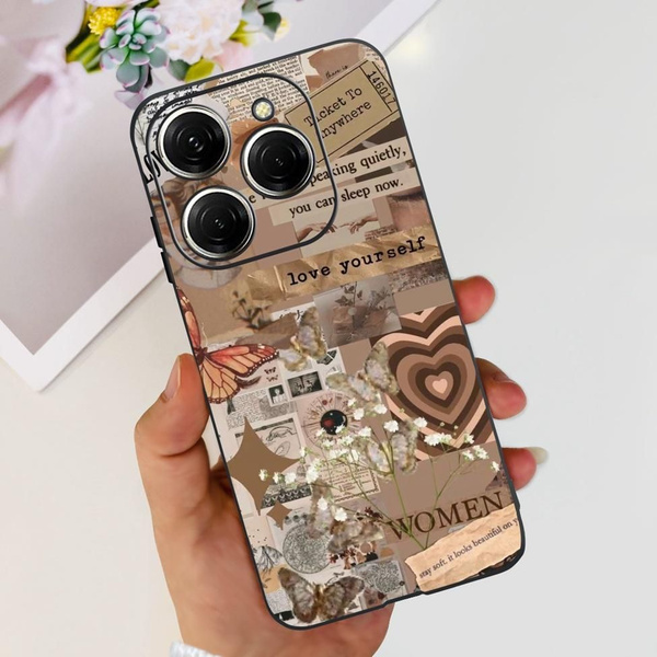 Для чехла Tecno Spark 20 Pro,Эстетичный Модный милый мультяшный рисунок ...