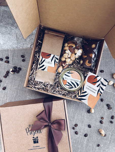 Подарочный набор для женщин кофейный, подарок мужчине на день рождения ...