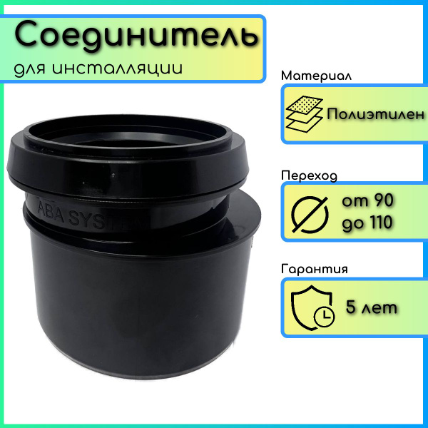 Соединитель для инсталляции 90 на 110 - купить инсталляцию по выгодной ...