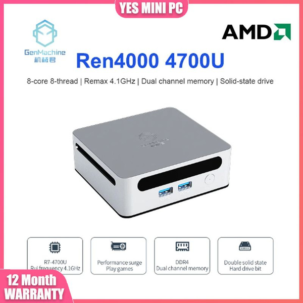 Купить компьютер GenMachine MINI PC AMD R7 4700U, по низкой цене ...