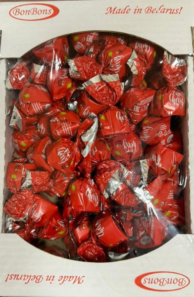 Конфеты шоколадные "Red Cherry" вишня в ликере 1 кг BONBONS - купить с ...