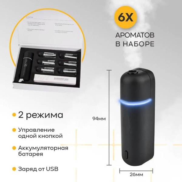 Автомобильный ароматический диффузор Черная версия - купить с доставкой ...