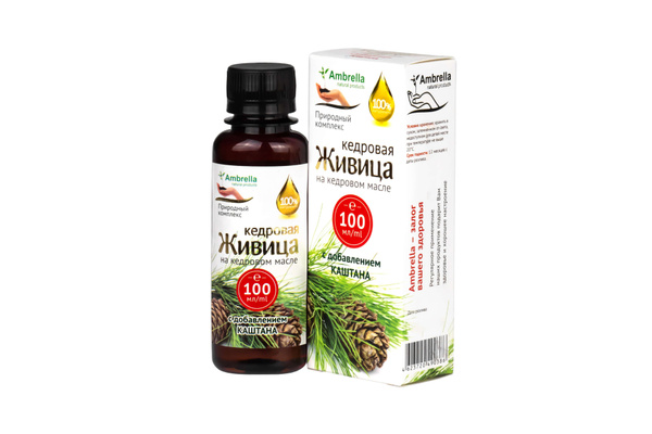 Живица кедровая с каштаном (100 мл) - купить с доставкой по выгодным ...