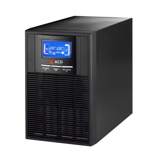 ИБП С двойным преобразованием ACD 83-122204-00G, 1000 В·А купить по ...