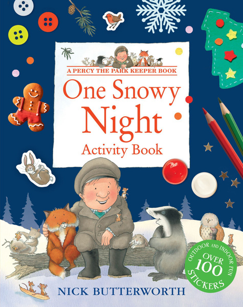 One Snowy Night Activity Book / Butterworth Nick / Книга на Английском ...