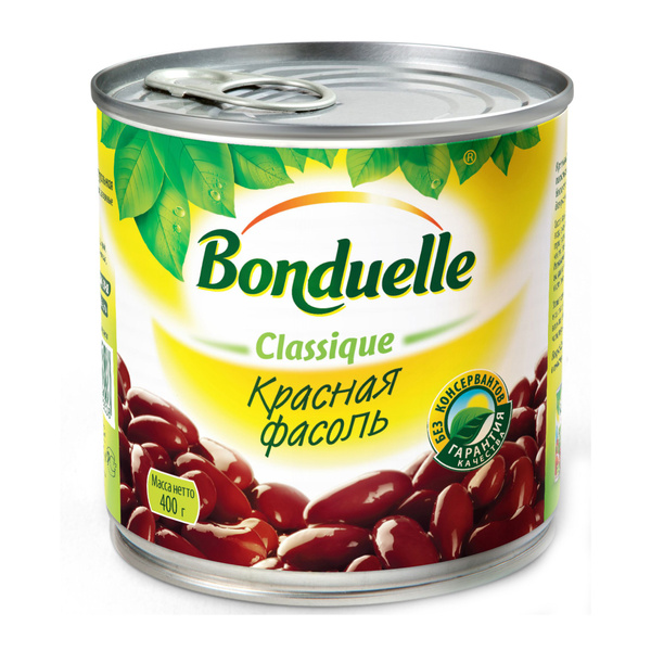 Фасоль Bonduelle красная, 400 г - купить с доставкой по выгодным ценам ...