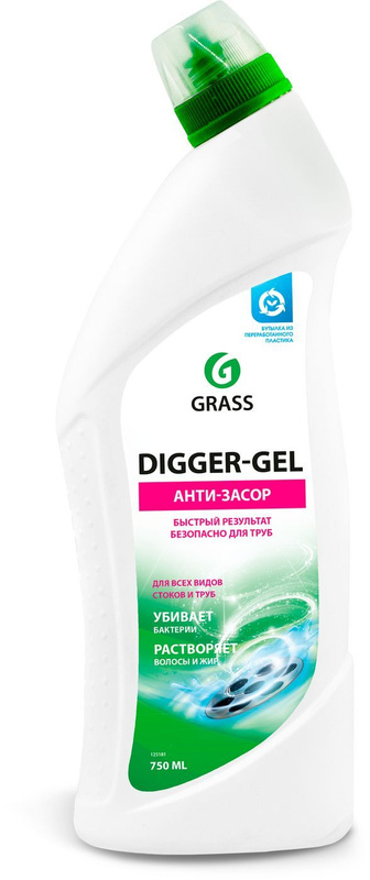 Характеристики Специальное чистящее средство Grass Digger-Gel, для ...