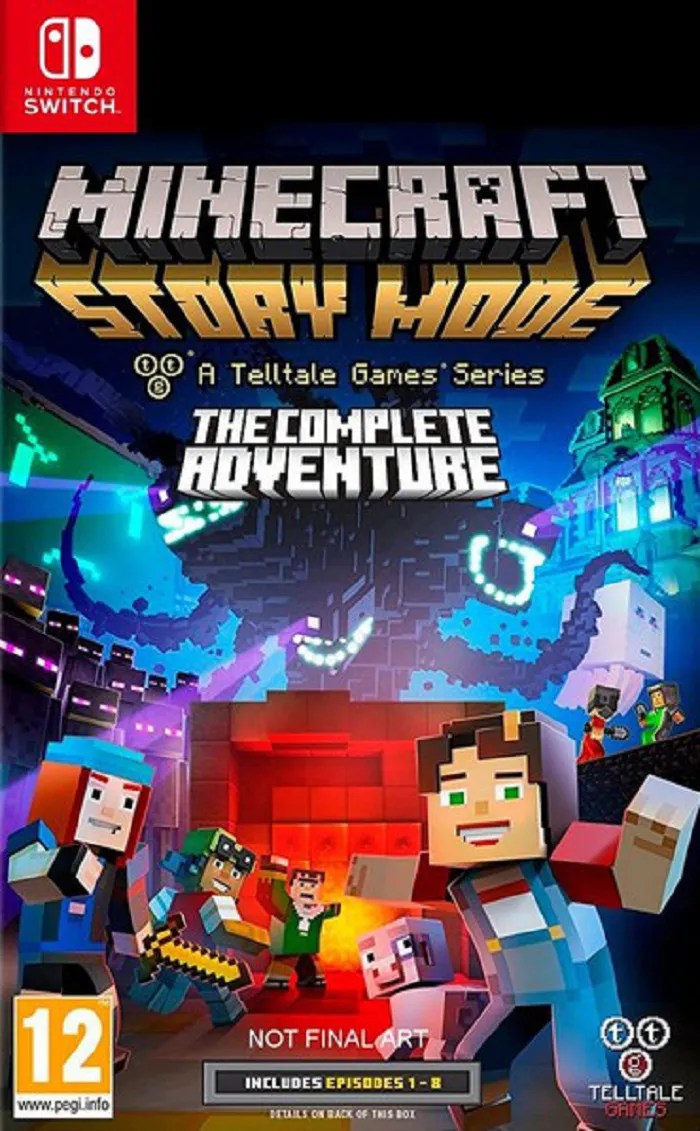 Игра Minecraft Story Mode Complete Adventure эпизоды 1-8 (Switch) (Nintendo  Switch, Английская версия) купить по низкой цене с доставкой в  интернет-магазине OZON (1220569453)