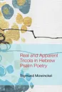 Real and Apparent Tricola in Hebrew Psalm Poetry - Sigmund Mowinckel