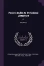 Poole's Index to Periodical Literature. 02; Volume 02 - William Frederick Poole, William Isaac Fletcher