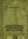 A collection of the private acts of the General Assembly of the state of North Carolina : from the year 1715, to the year 1790, inclusive, now in force and use. 1794 - North Carolina