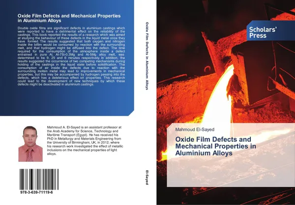 Обложка книги Oxide Film Defects and Mechanical Properties in Aluminium Alloys, Mahmoud El-Sayed