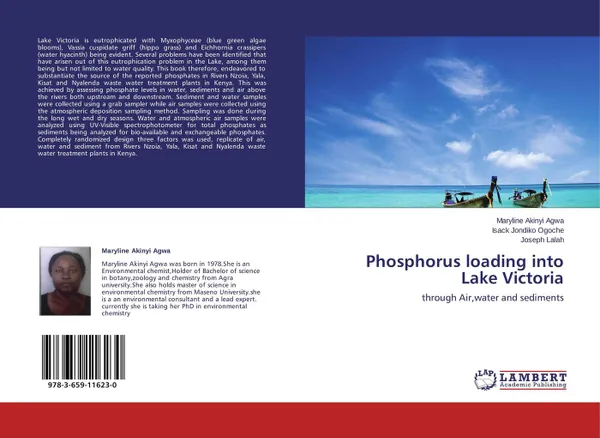 Обложка книги Phosphorus loading into Lake Victoria, Maryline  Akinyi Agwa,Isack Jondiko  Ogoche and Joseph Lalah
