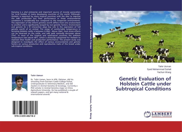 Обложка книги Genetic Evaluation of Holstein Cattle under Subtropical Conditions, Tahir Usman,Syed Muhammad Suhail and Yachun Wang