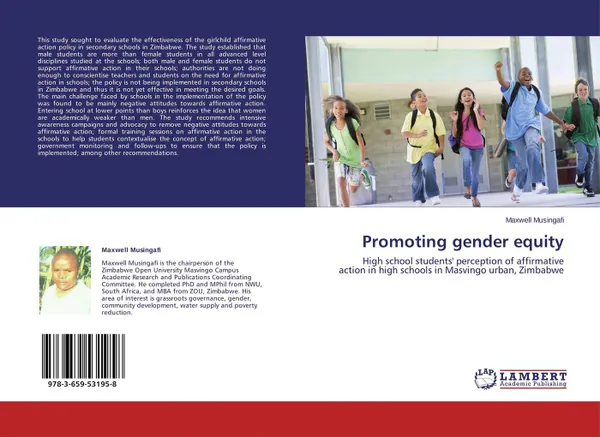Обложка книги Promoting gender equity, Maxwell Musingafi