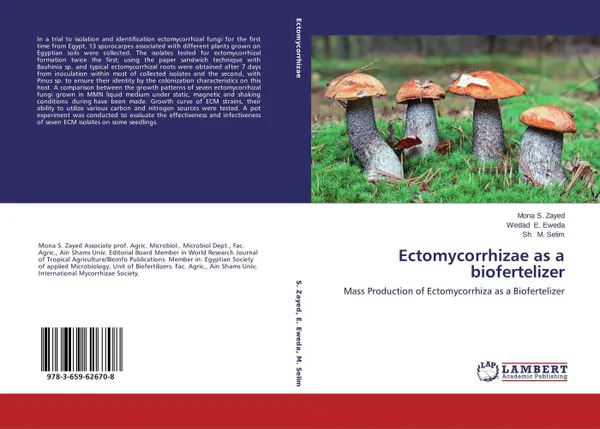 Обложка книги Ectomycorrhizae as a biofertelizer, Mona S. Zayed,Wedad E. Eweda and Sh. M. Selim