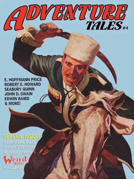 Обложка книги Adventure Tales #4, Robert E. Howard, Seabury Quinn