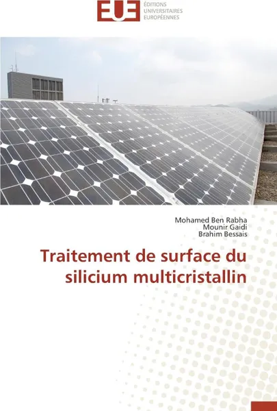 Обложка книги Traitement de surface du silicium multicristallin, Collectif