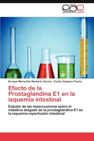 Обложка книги Efecto de la Prostaglandina E1 en la isquemia intestinal, San Norberto García Enrique María, Vaquero Puerta Carlos