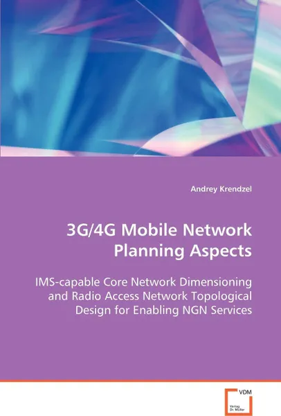 Обложка книги 3G/4G Mobile Network Planning Aspects, Andrey Krendzel