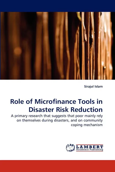 Обложка книги Role of Microfinance Tools in Disaster Risk Reduction, Sirajul Islam