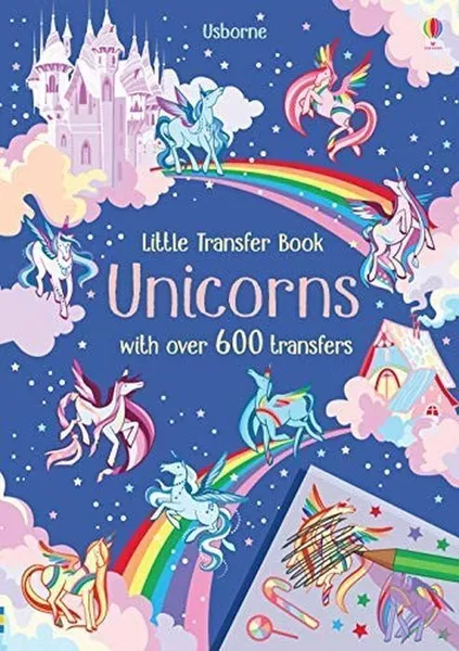 Обложка книги Little Transfer Book Unicorns, Hannah Watson