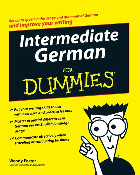 Обложка книги Intermediate German For Dummies, Foster