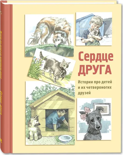 Обложка книги Сердце друга. Рассказы, Игорь Минутко, Сергей Георгиев, Нина Пронченко, Леонид Попов, Анна Никольская