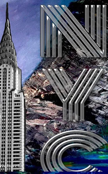 Обложка книги Iconic Chrysler Building New York City  Sir Michael Artist  Drawing Writing journal, Michael HUhn, Sir Michael Huhn