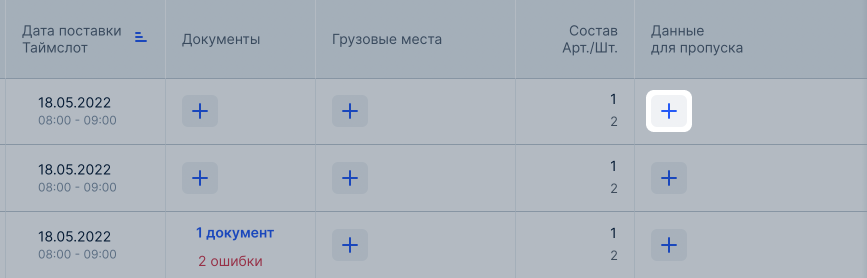 Оформить пропуск на склад | Помощь OZON