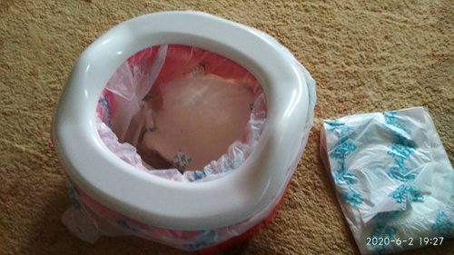 Горшок складной дорожный и насадка на унитаз HandyPotty от ROXY-KIDS с ...