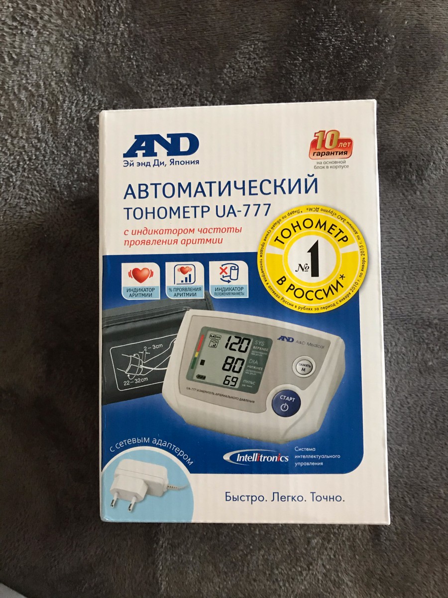 Тонометр and ua 777 ac. Тонометр отзывы покупателей.