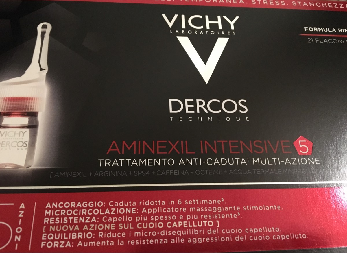 Vichy ампулы против выпадения волос