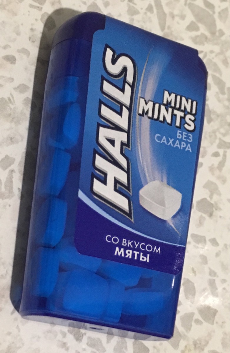 Halls без сахара