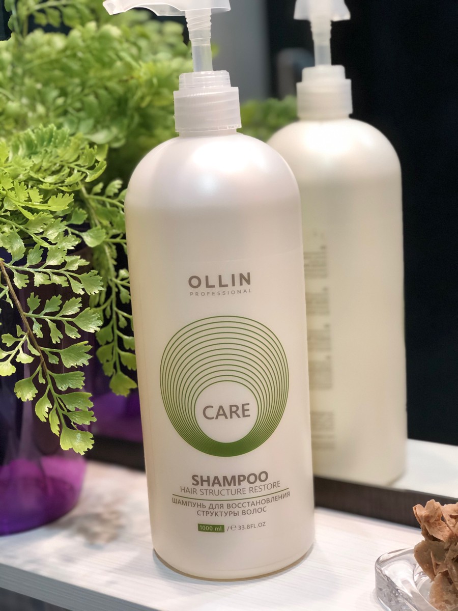 Professional care shampoo. Шампунь Оллин Care. Ollin professional шампунь Care. Оллин шампунь для окрашенных волос 1000 мл. Шампунь Олин Оллин.