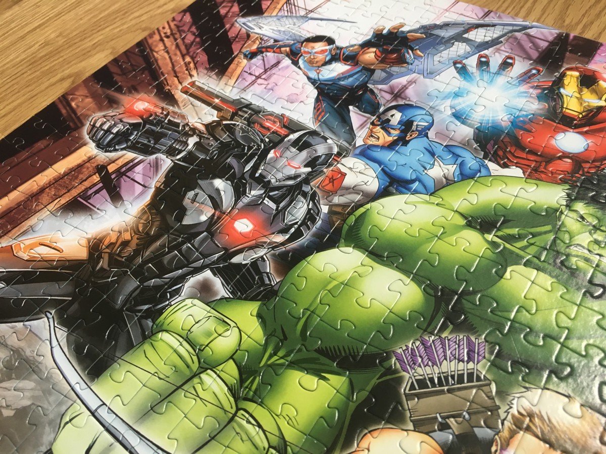 Пазл Step Puzzle Marvel война бесконечности (97066), 560 дет.