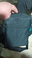 Сумка мужская через плечо барсетка на плечо черная текстильная для студентов и учебы #79, Ксения С.