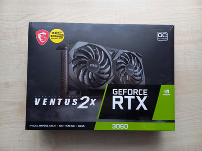 Видеокарта 3060 ventus 2x