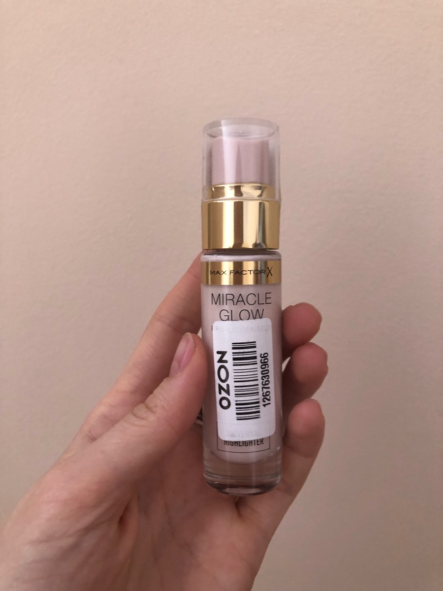 Miracle glow. Highlighter Max Factor. Rev Glow Pro.