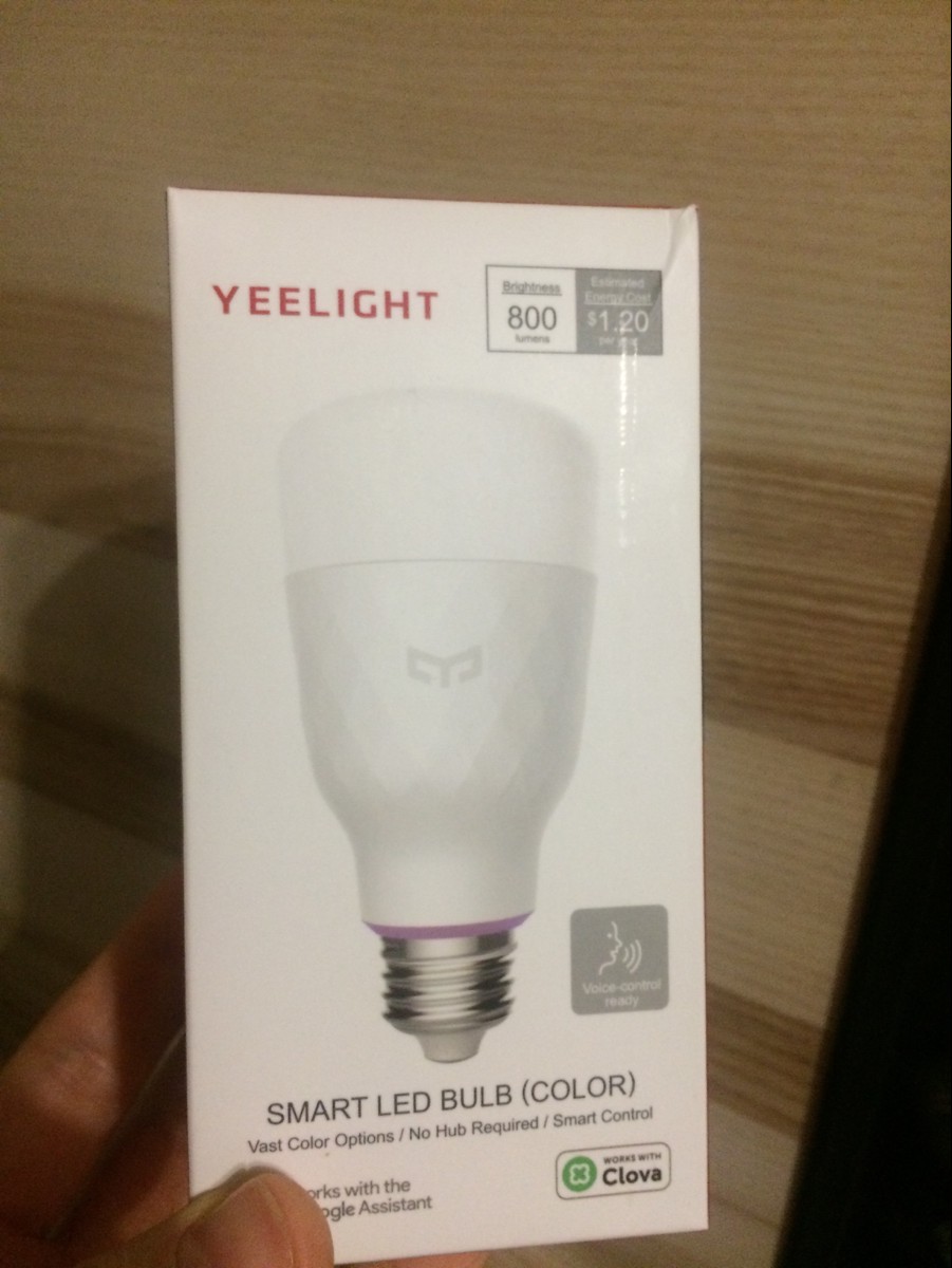 smart led bulb color