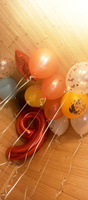 Набор воздушных шаров для праздника ND Play / Влад А4 (30 см, латекс, 5 шт.), 305043 #70, Нина Н.