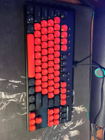 PANTEON T20 PRO BS HS D Red-Black (55) Механическая игровая клавиатура (TKL 80%, подсветка LED RGB, Outemu GTMX LOW PROFILE Black, 87+11 кл, HotSwap, 2 полных набора колпачков в комплекте, USB), цвет: красный-черный (55) #5, Сергей С.