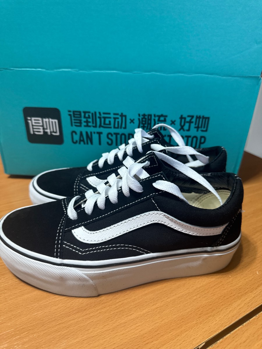 custom review-Vans Old Skool Платформа Черный Белый Покрытие Устойчивое к истиранию Легкий Низкий Топ Скейтборд Кроссовки Унисекс Черный