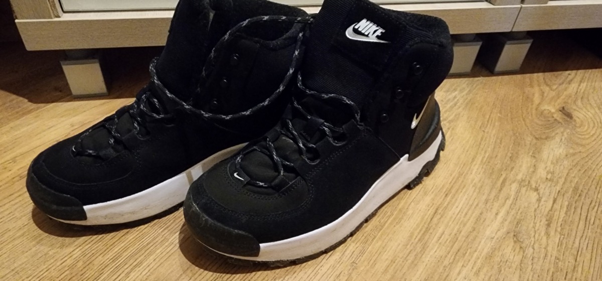 custom review-Nike City Classic MID Топ Кэжуал Женский Черный Белый