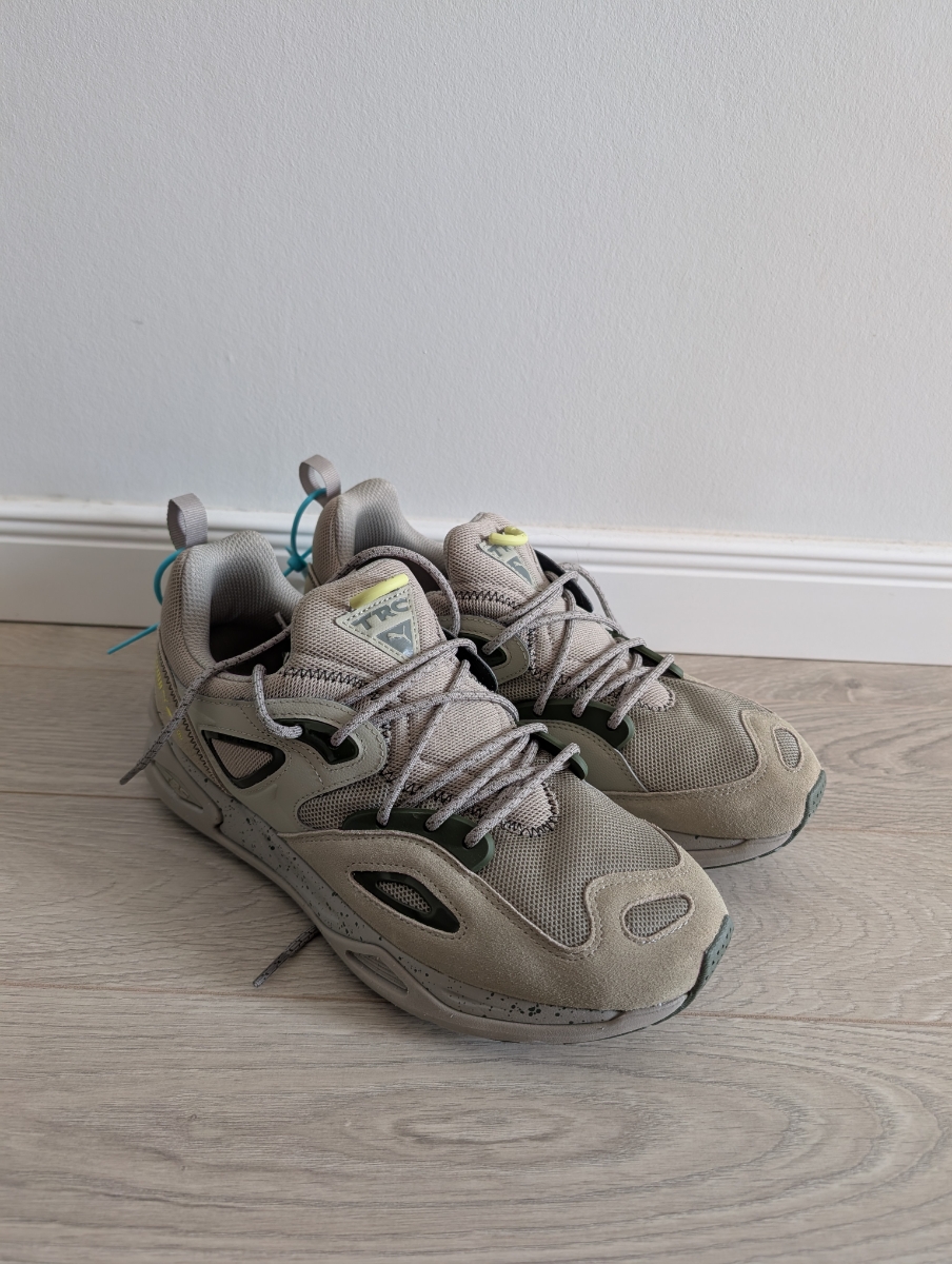 custom review-PUMA Trc Blaze Elevated Hike Low Топ Кэжуал Унисекс Birch Green
